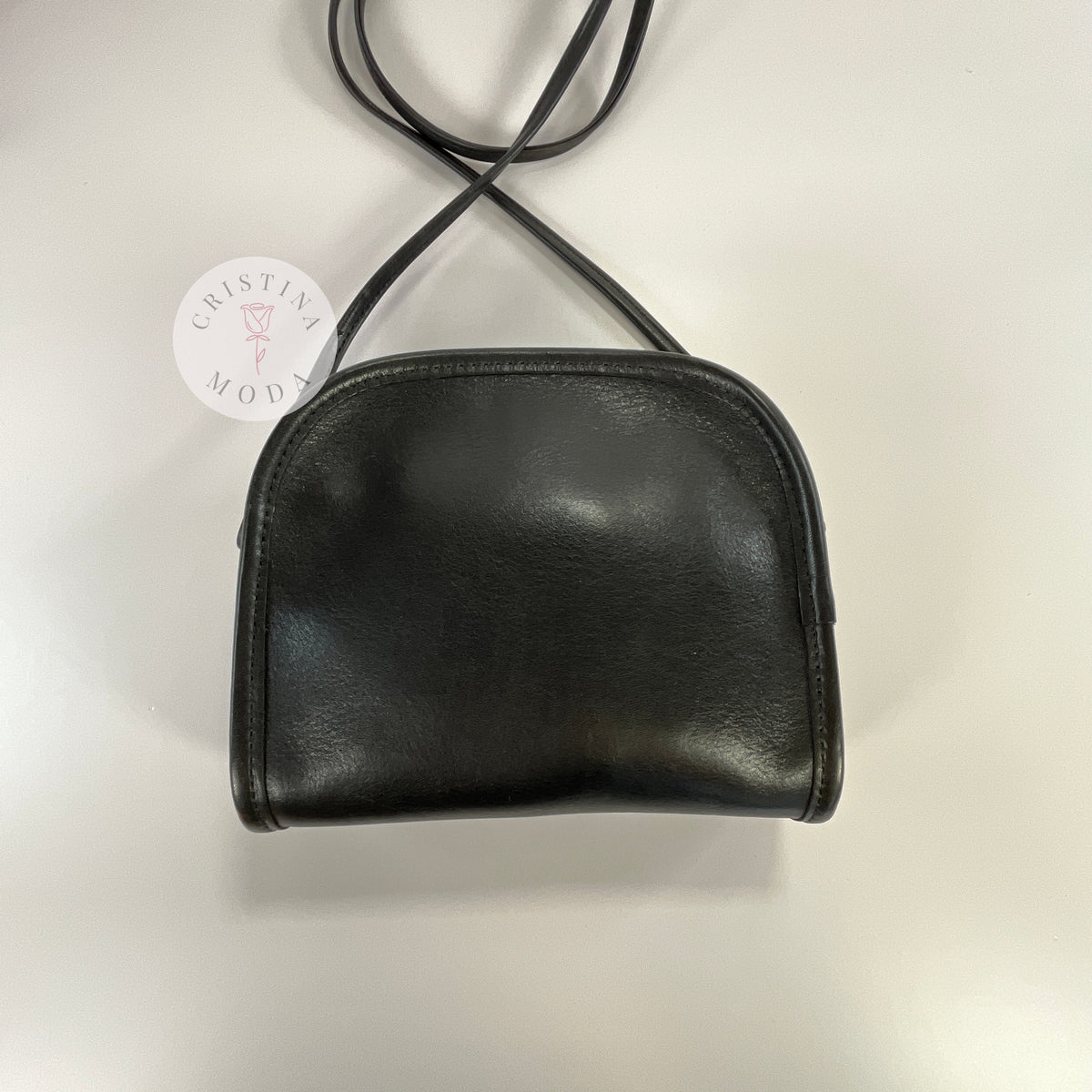 Vintage Coach Abbie Zip Bag 9017 Black 1998 USA
