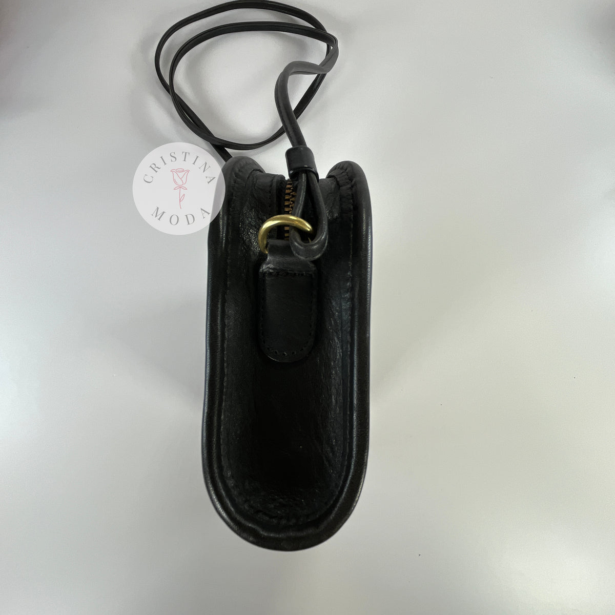 Vintage Coach Abbie Zip Bag 9017 Black 1998 USA