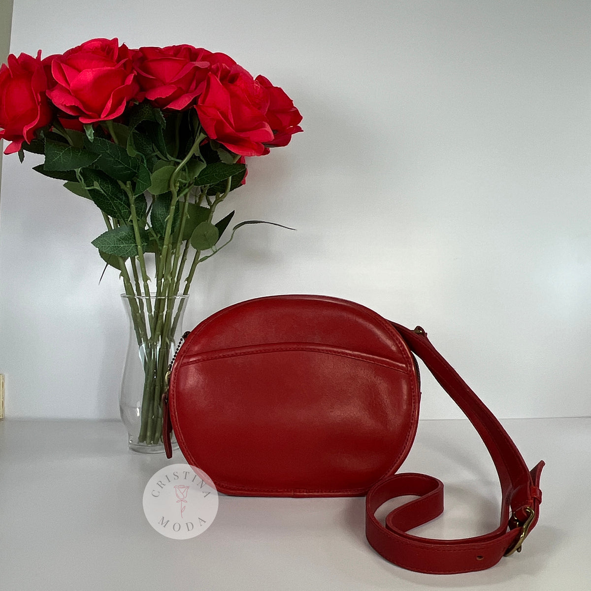 Vintage Coach Chester Bag 9901 USA Red