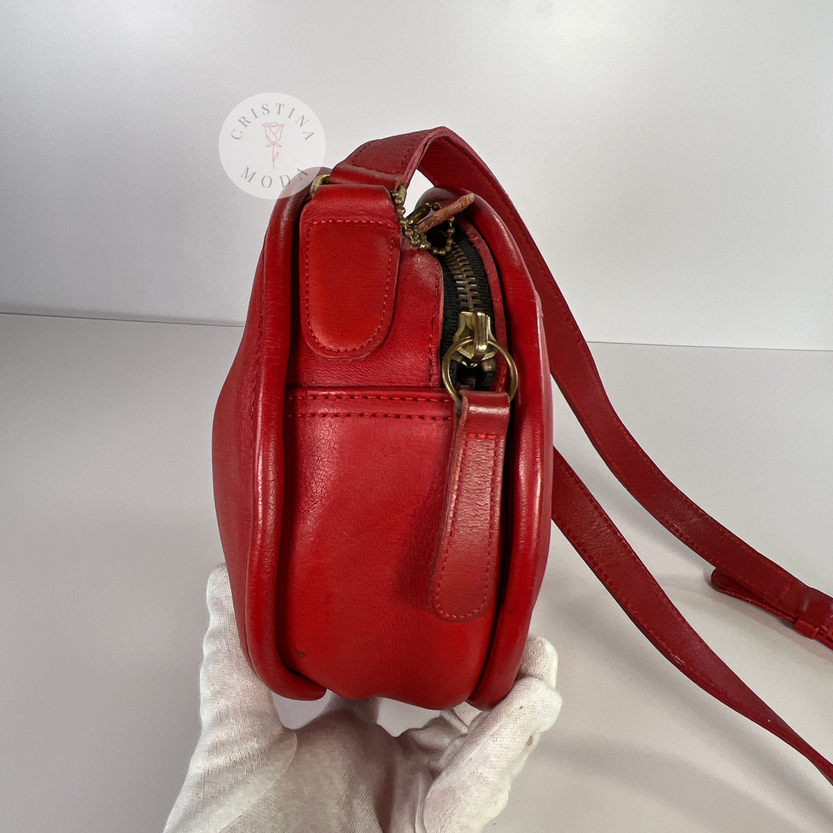Vintage Coach Chester Bag 9901 USA Red