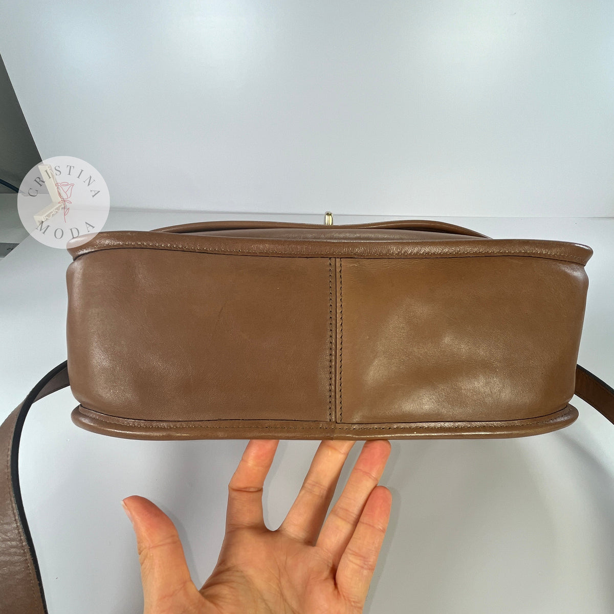Vintage Coach City Bag 9790 Hand Burnished Leather 2003