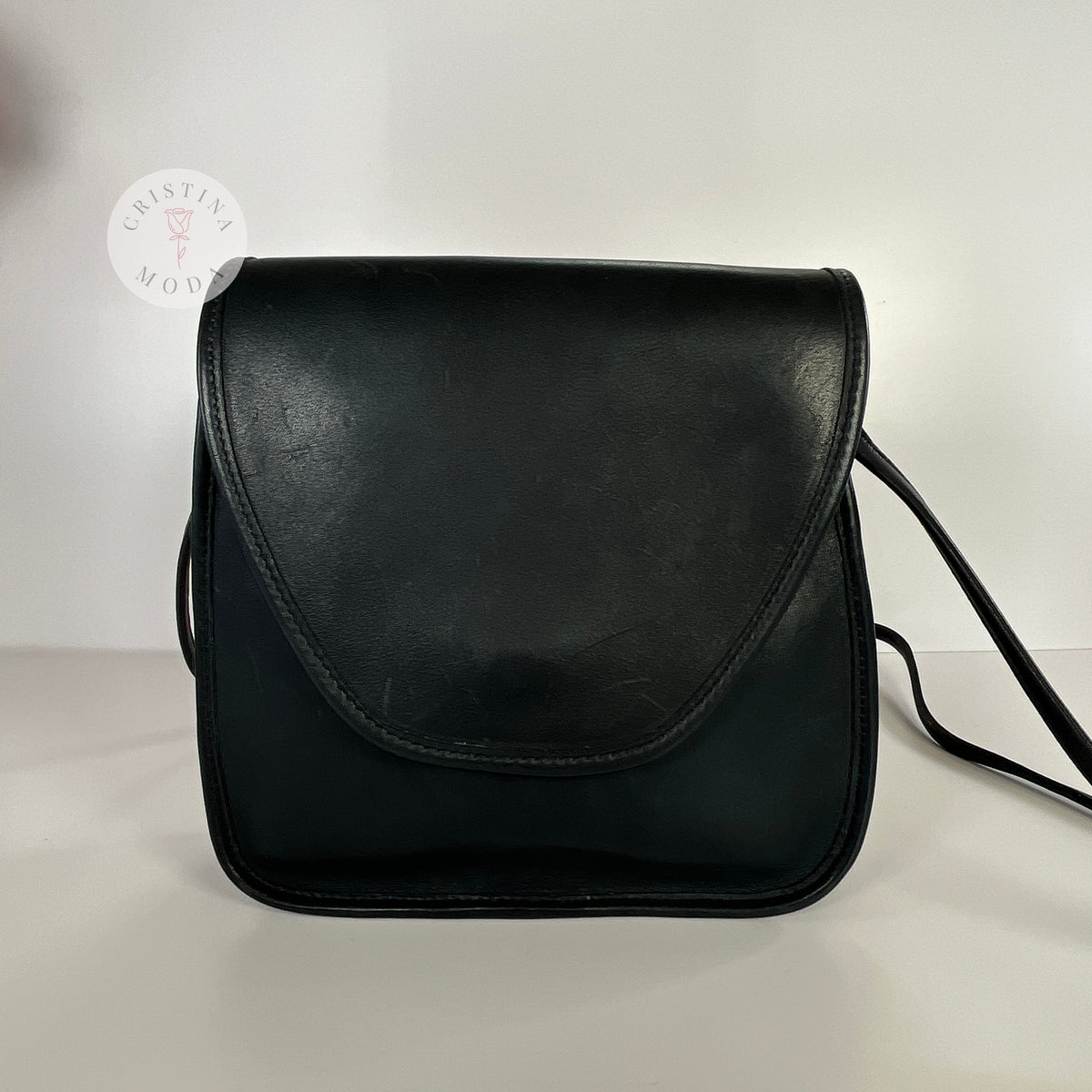 Vintage Coach Lindsay Bag 9888 Navy USA