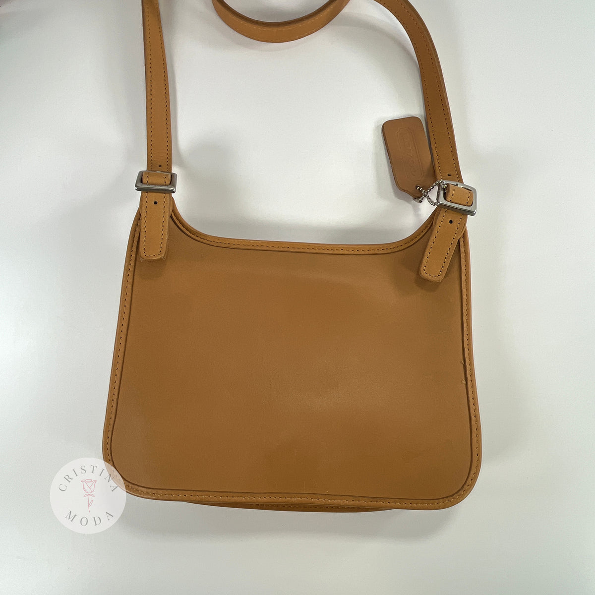 Vintage Coach Mini Hippie Bag 9142 Camel 1999