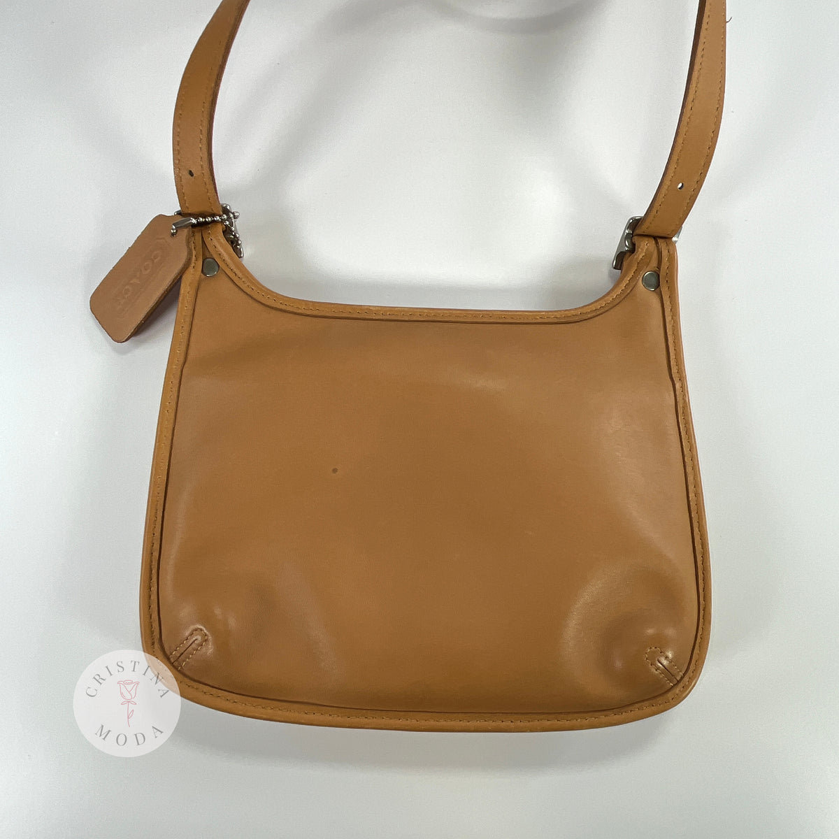 Vintage Coach Mini Hippie Bag 9142 Camel 1999