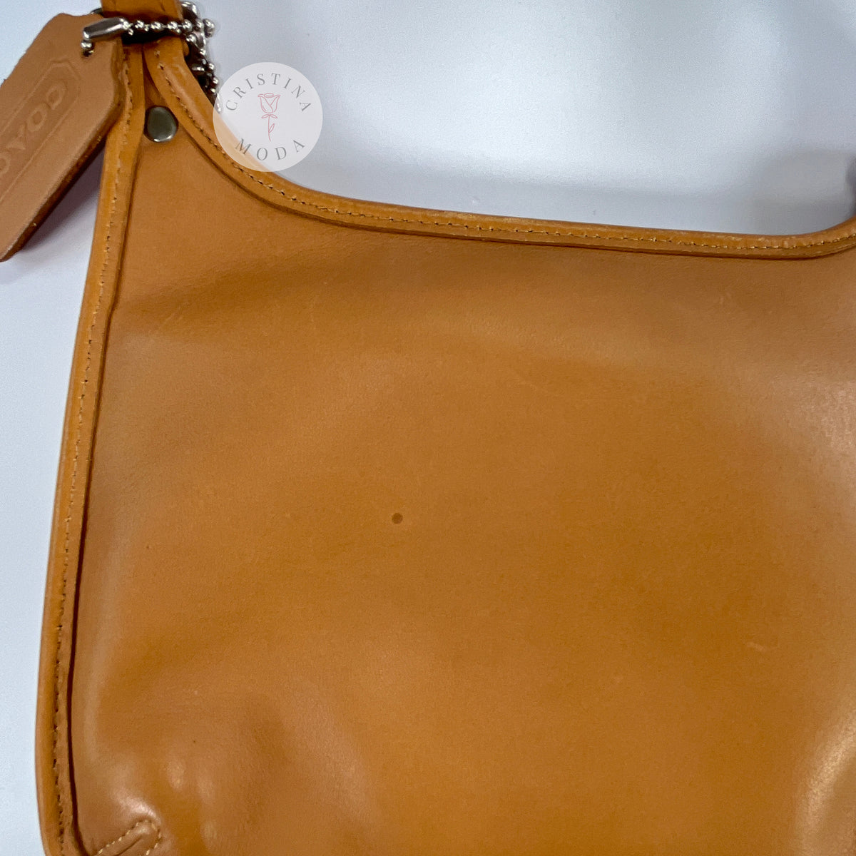 Vintage Coach Mini Hippie Bag 9142 Camel 1999