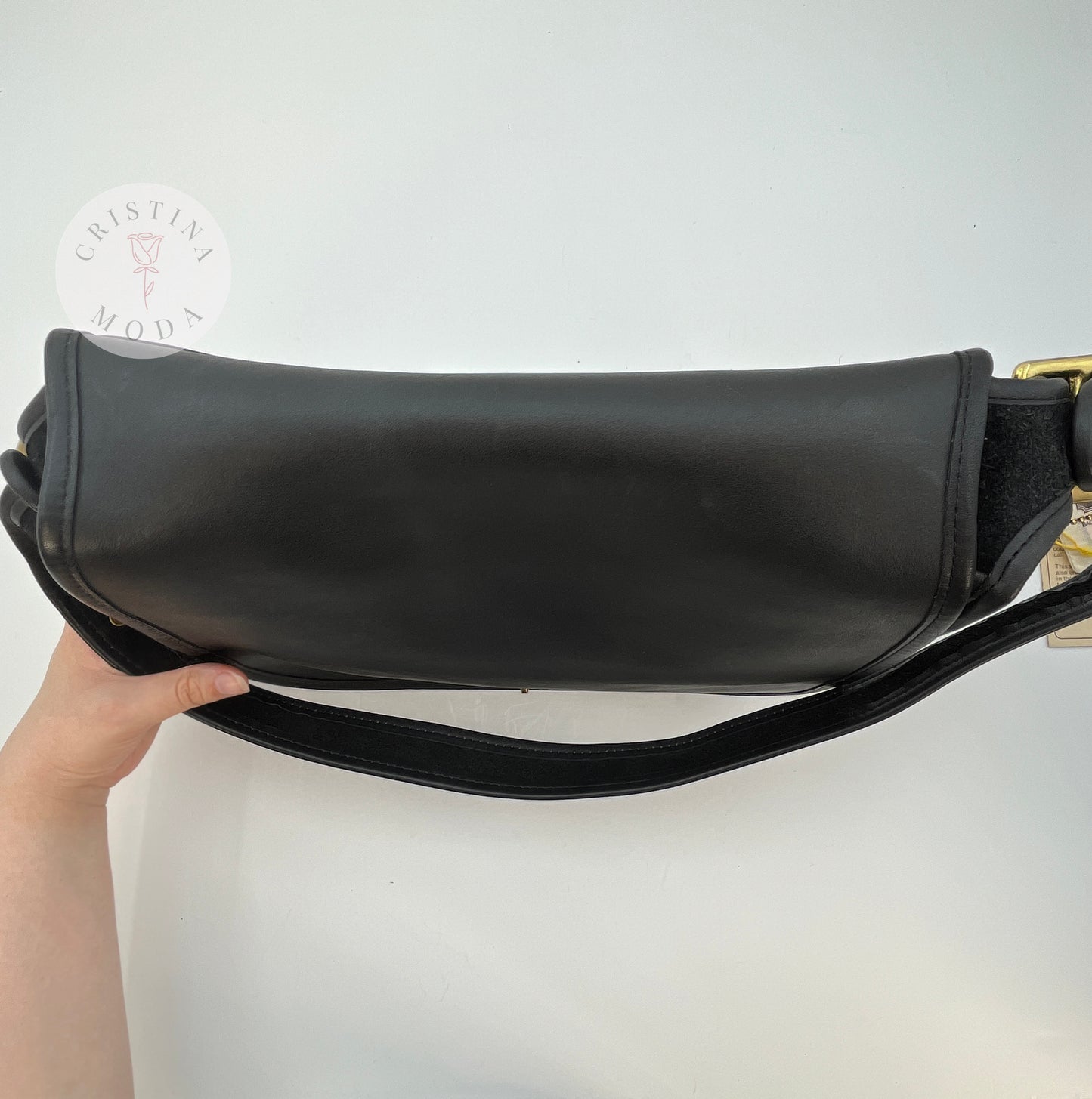 Top of vintage coach stewardess bag