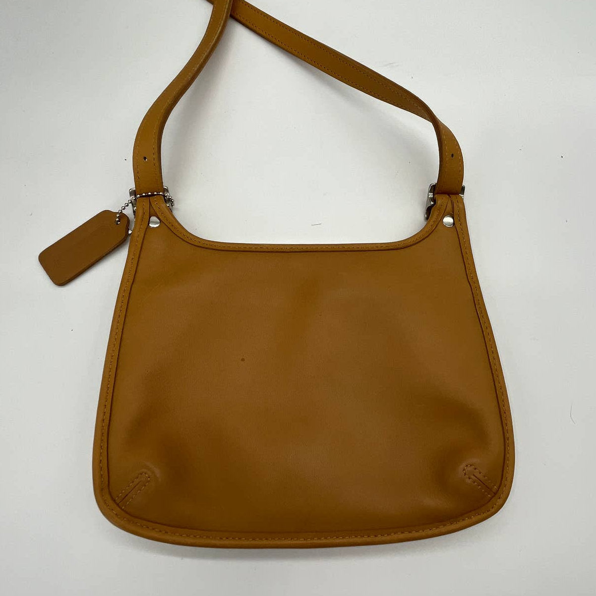 Vintage Coach Mini Hippie Bag 9142 Camel 1999