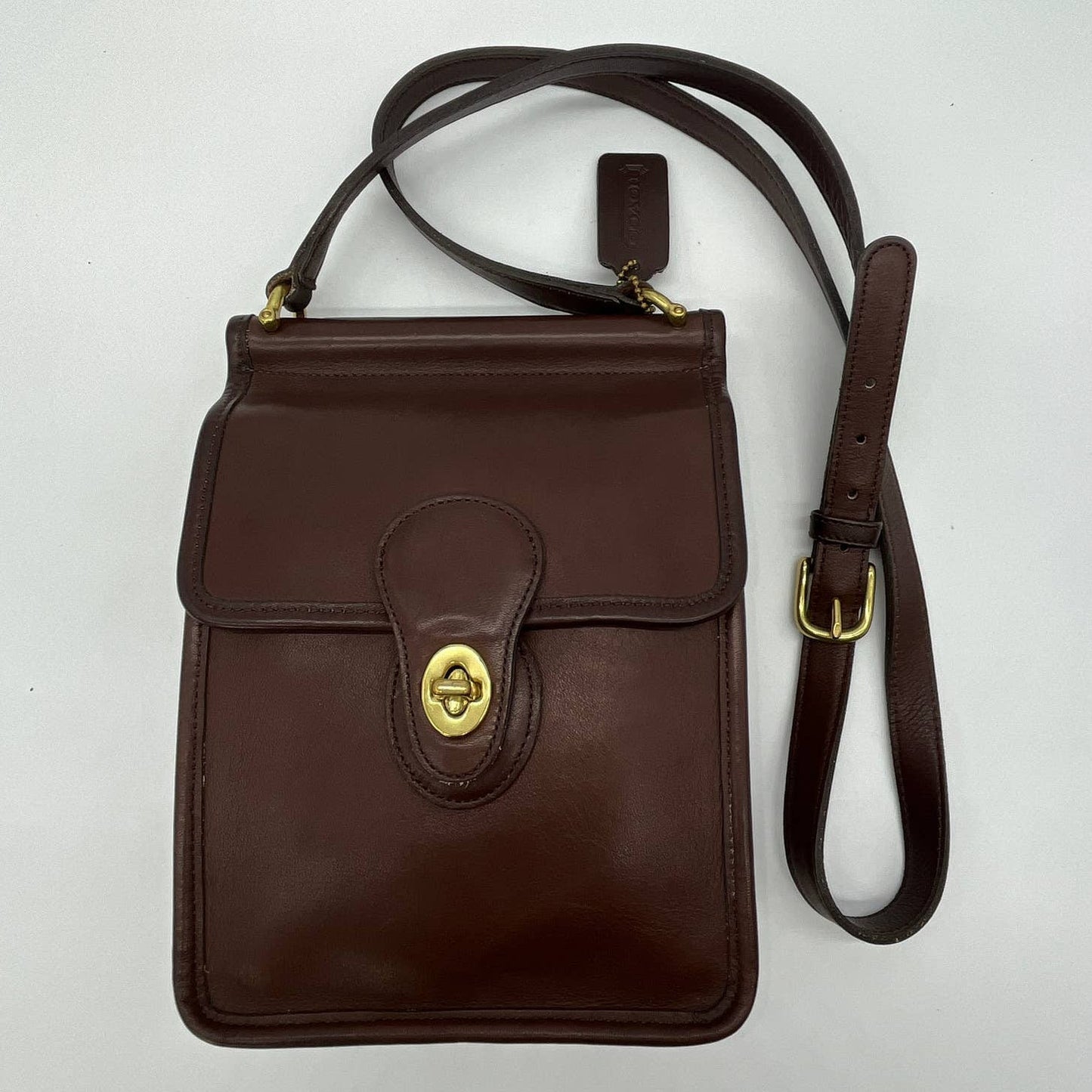 Vintage Coach Murphy Bag 9930 Mahogany Brown USA 1997