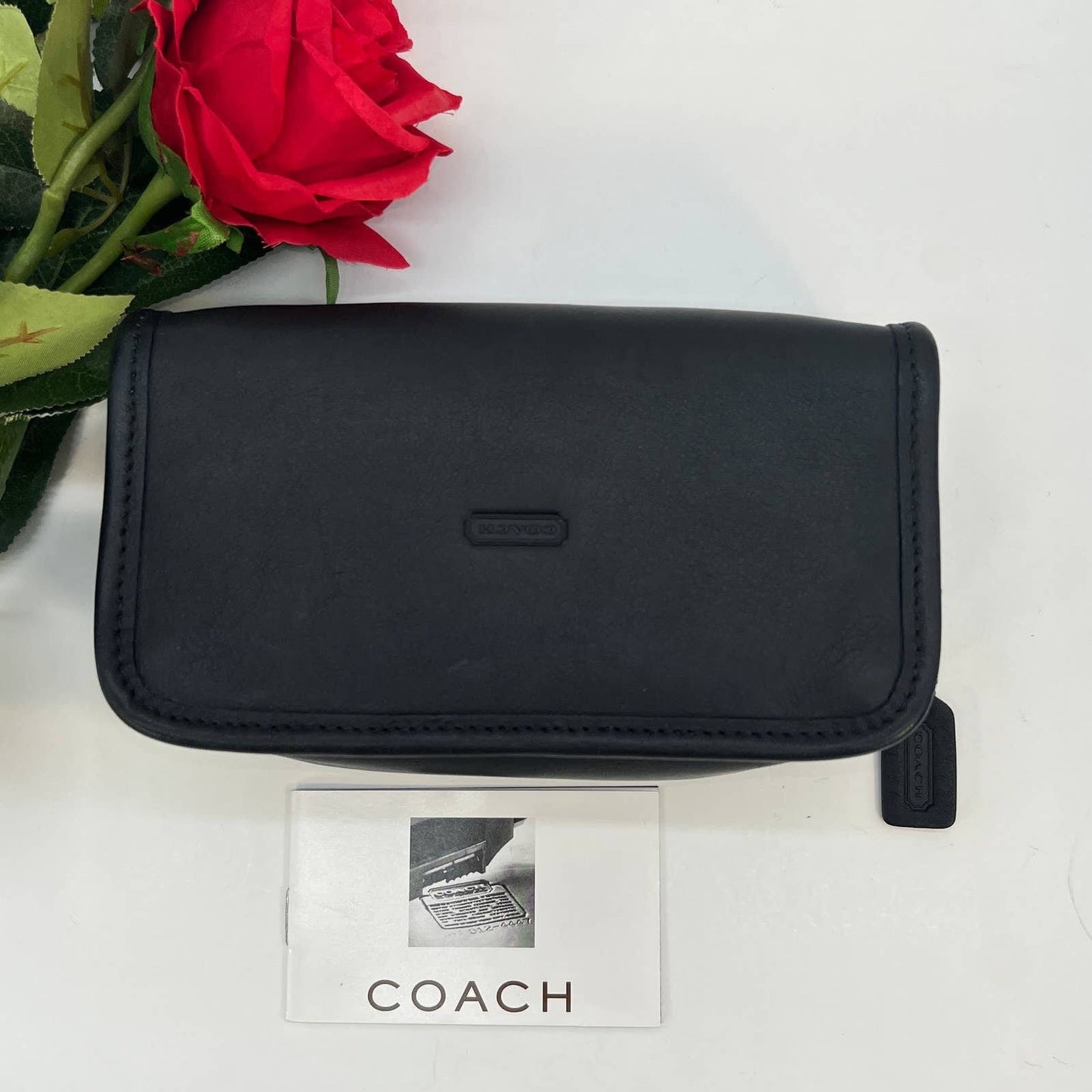 LIKE NEW Vintage Coach Chubby Case 6925 Black