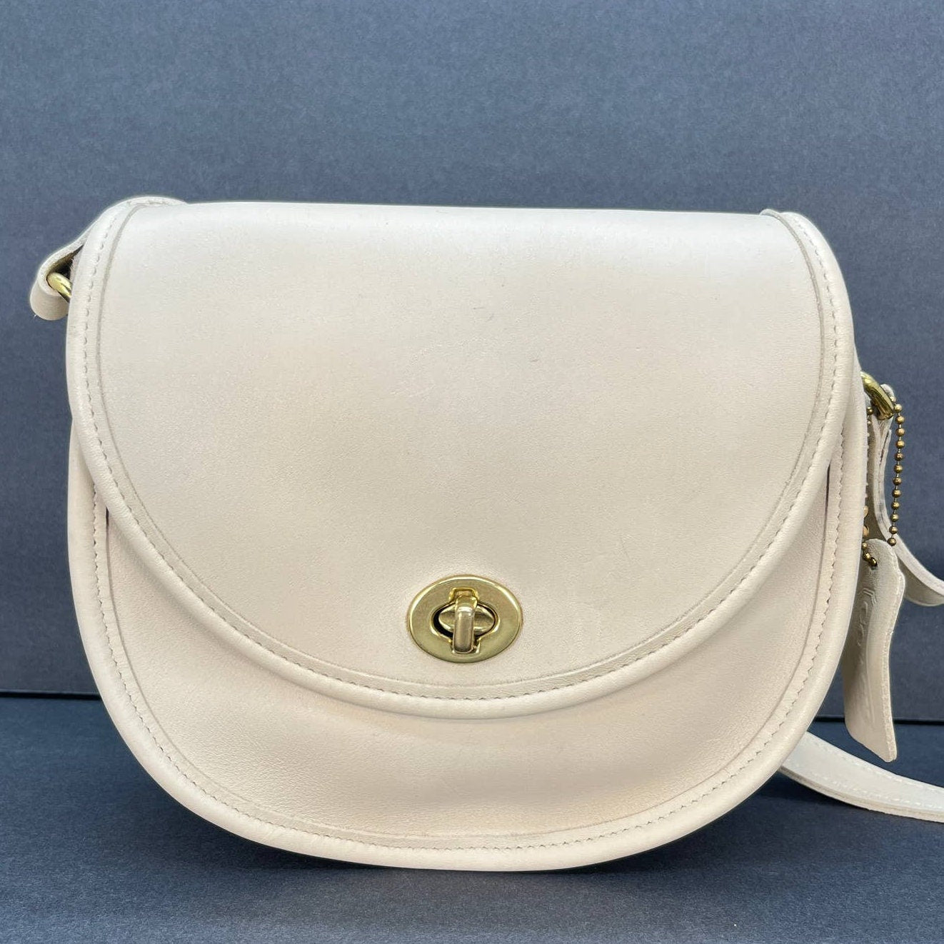 Vintage Coach Watson Bag 9981 Bone USA 1996
