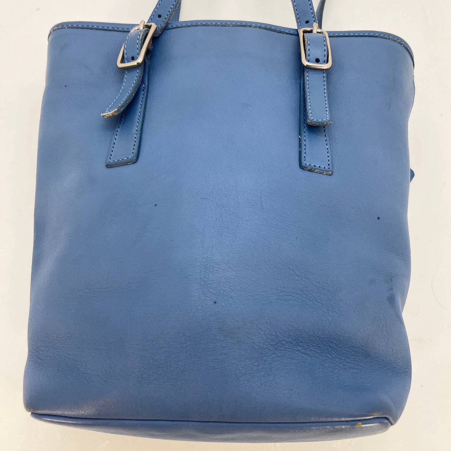 Vintage Coach Day Tote 9803 Blue USA 2002